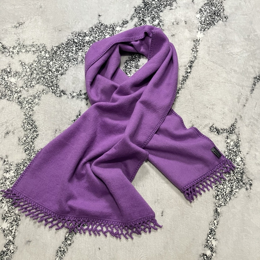 Artesania Textil Ccahuantico Alpaca Scarf Purple‎ Soft Winter Wrap Rectangle